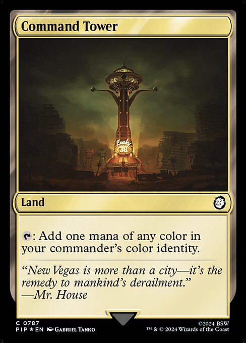 Command Tower · Fallout 787/1068