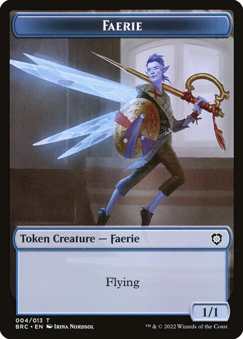 Faerie · The Brothers' War Commander Tokens 4/14