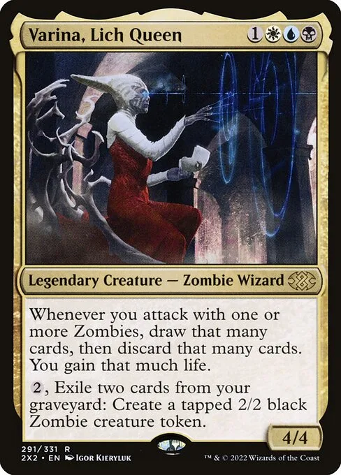 Varina, Lich Queen · Double Masters 2022 291/579