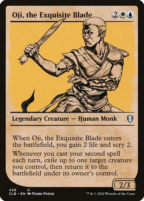 Oji, the Exquisite Blade · Commander Legends: Battle for Baldur's Gate 436/936