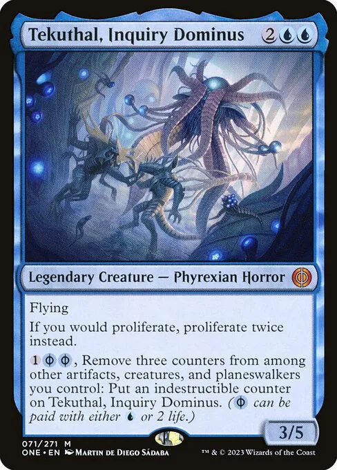 Tekuthal, Inquiry Dominus · Phyrexia: All Will Be One 71/479