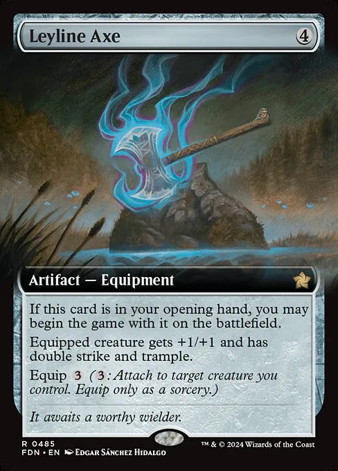Leyline Axe · Foundations 485/771