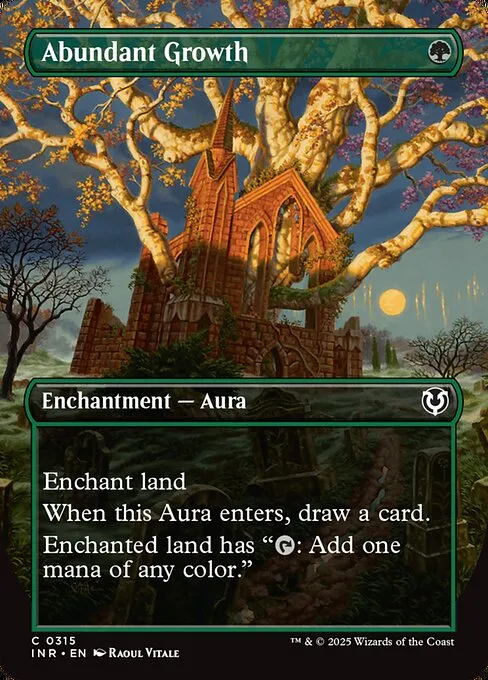 Abundant Growth · Innistrad Remastered 315/495