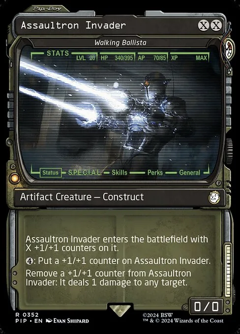 Walking Ballista · Fallout 352/1068