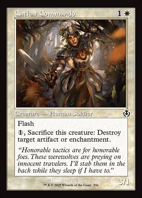 Cathar Commando · Innistrad Remastered 336/495