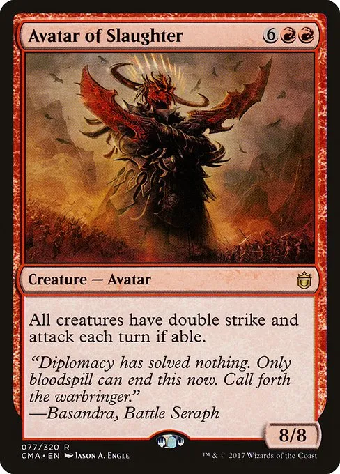 Avatar of Slaughter · Commander Anthology 77/320