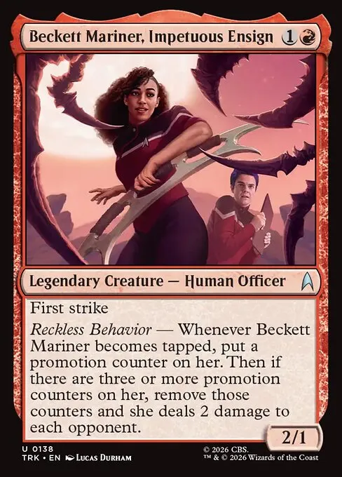 Beckett Mariner, Impetuous Ensign · Star Trek 138