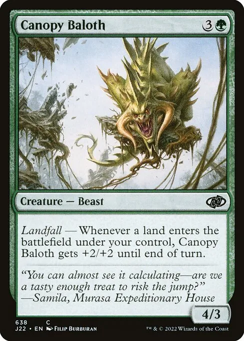 Canopy Baloth · Jumpstart 2022 638/835