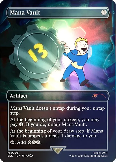 Mana Vault · Secret Lair Drop 796★/2547