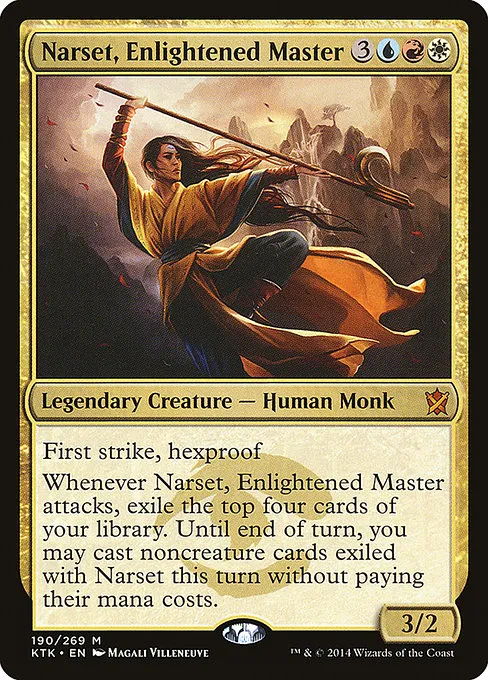 Narset, Enlightened Master · Khans of Tarkir 190/293