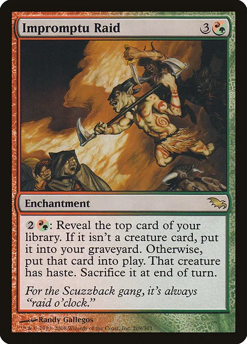 Impromptu Raid · Shadowmoor 209/302