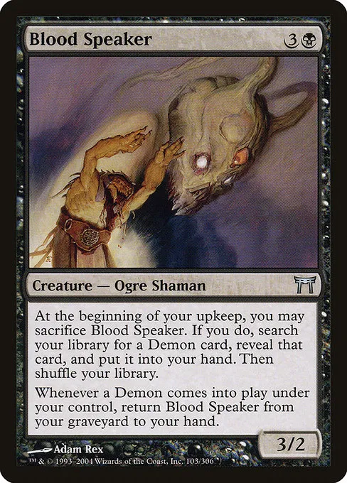 Blood Speaker · Champions of Kamigawa 103/307