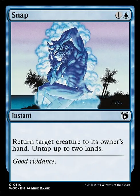 Snap · Wilds of Eldraine Commander 110/173