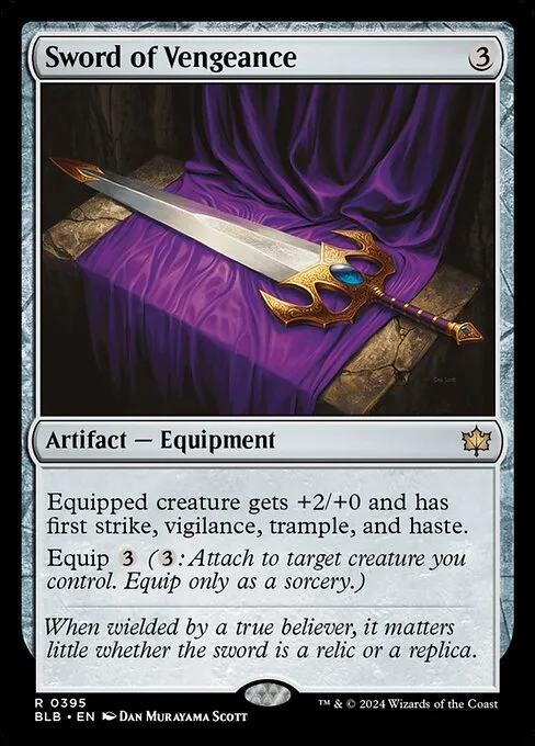 Sword of Vengeance · Bloomburrow 395/398