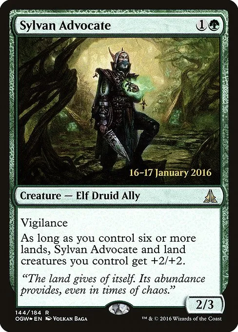 Sylvan Advocate · Oath of the Gatewatch Promos 144s/65