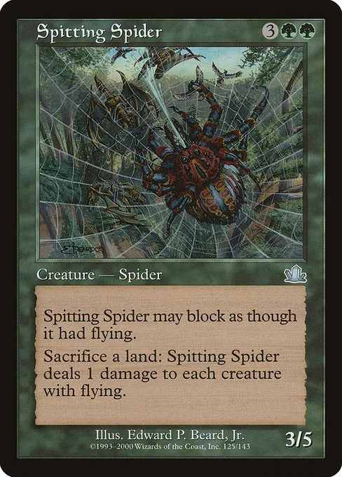Spitting Spider · Prophecy 125/144