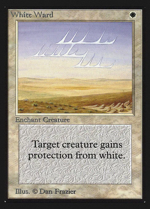 White Ward · Collectors' Edition 45/302