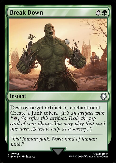 Break Down · Fallout 602/1068