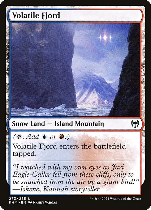 Volatile Fjord · Kaldheim 273/425