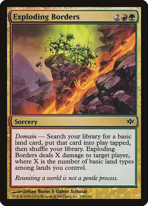 Exploding Borders · Conflux 106/145