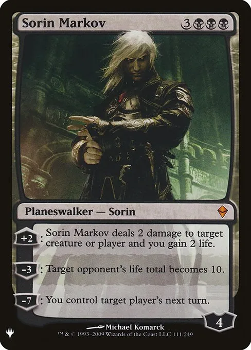 Sorin Markov · The List ZEN-111/5050