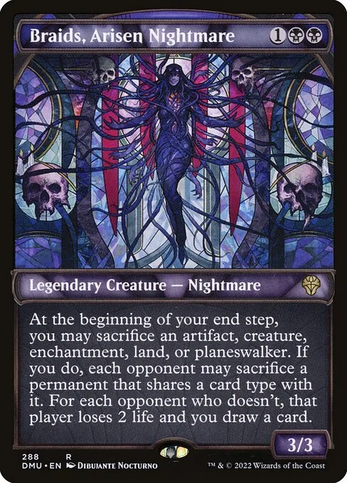 Braids, Arisen Nightmare · Dominaria United 288/453