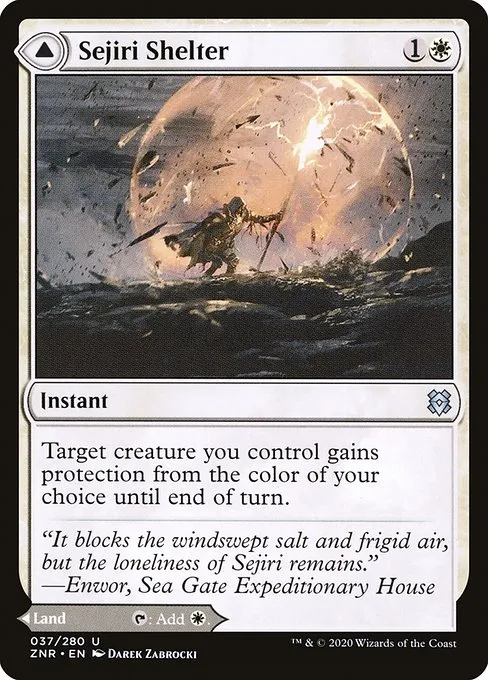 Sejiri Shelter // Sejiri Glacier · Zendikar Rising 37/407