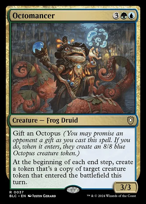 Octomancer · Bloomburrow Commander 37/356