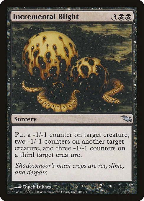 Incremental Blight · Shadowmoor 70/302