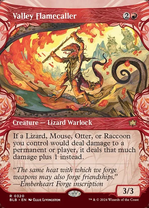 Valley Flamecaller · Bloomburrow 320/398