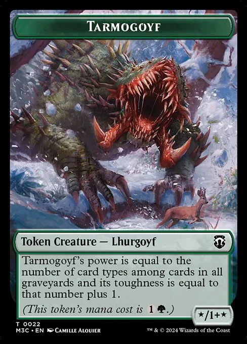 Tarmogoyf · Modern Horizons 3 Commander Tokens 22/28