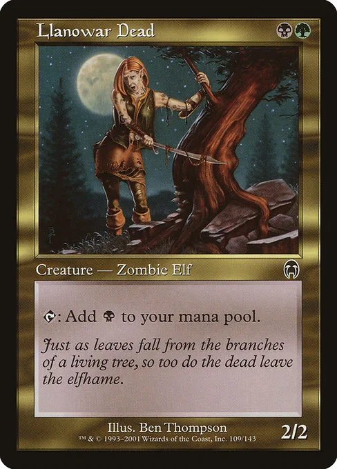 Llanowar Dead · Apocalypse 109/143