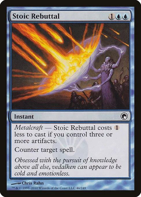 Stoic Rebuttal · Scars of Mirrodin 46/249