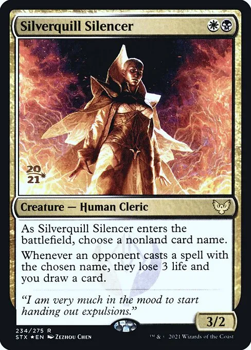Silverquill Silencer · Strixhaven: School of Mages Promos 234s/164
