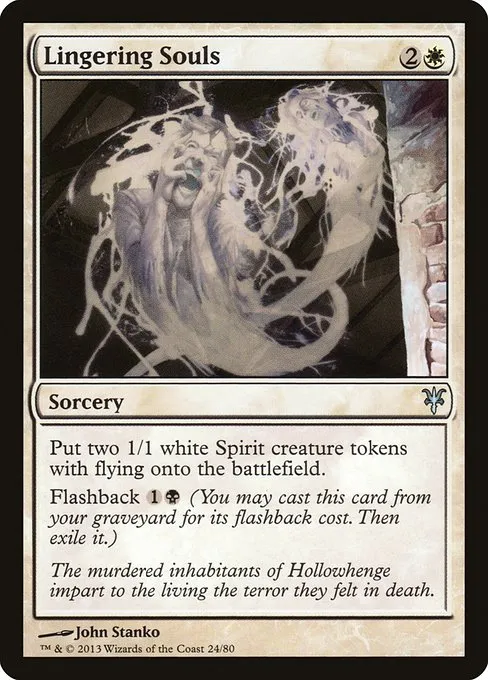 Lingering Souls · Duel Decks: Sorin vs. Tibalt 24/80