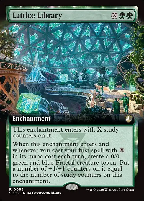 Lattice Library · Secrets of Strixhaven Commander 88/426