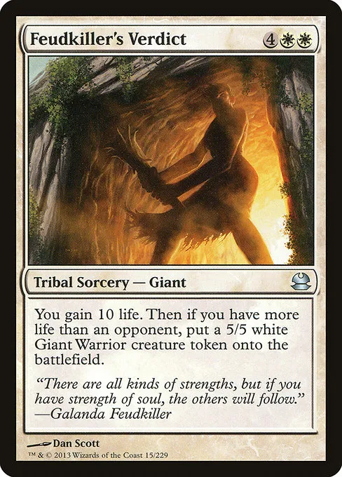 Feudkiller's Verdict · Modern Masters 15/229