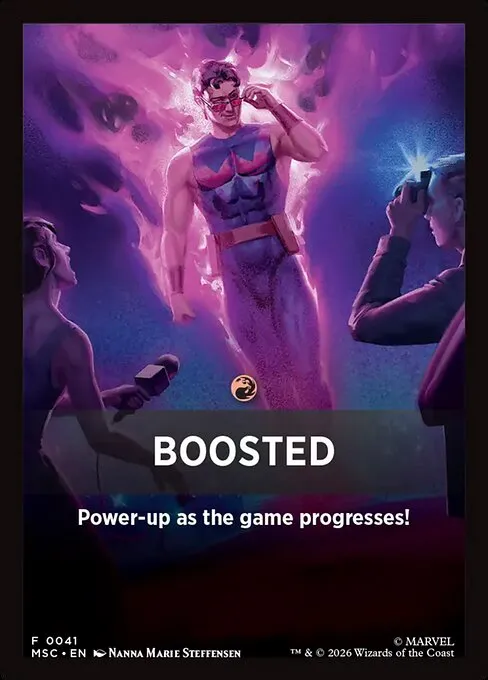 Boosted · Marvel Super Heroes Jumpstart Front Cards 41/61