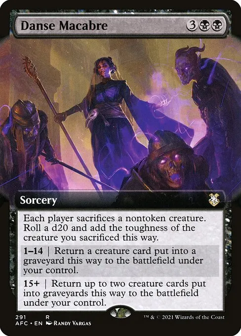 Danse Macabre · Forgotten Realms Commander 291/331