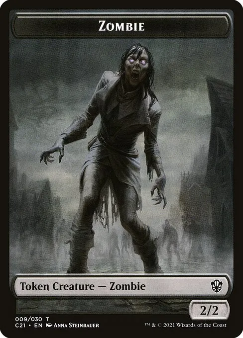 Zombie · Commander 2021 Tokens 9/30