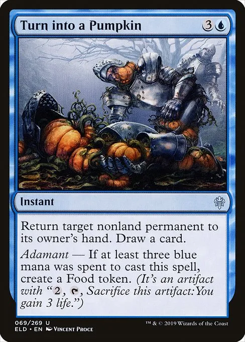 Turn into a Pumpkin · Throne of Eldraine 69/398