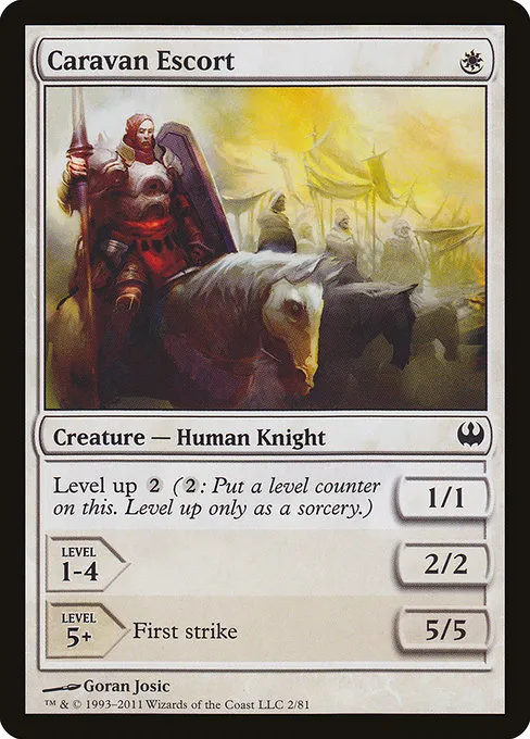 Caravan Escort · Duel Decks: Knights vs. Dragons 2/81