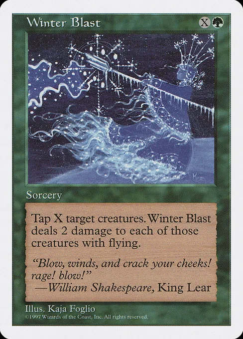 Winter Blast · Fifth Edition 343/460
