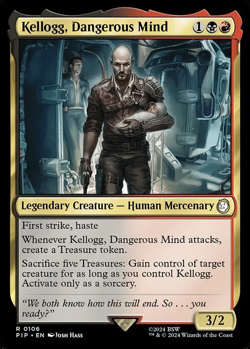 Kellogg, Dangerous Mind · Fallout 106/1068