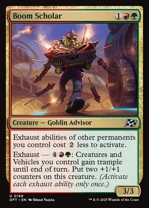 Boom Scholar · Aetherdrift 189/553