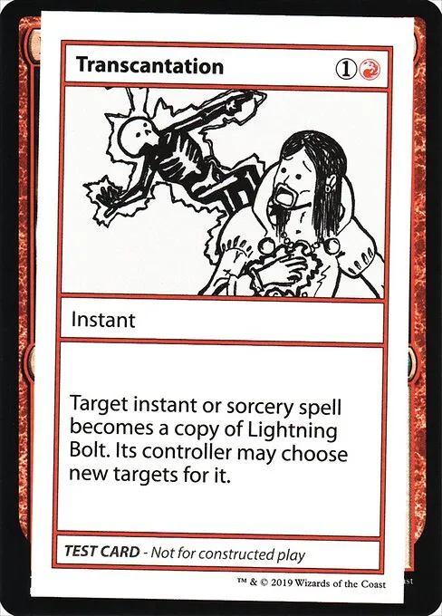 Transcantation · Mystery Booster Playtest Cards 2021 67/121