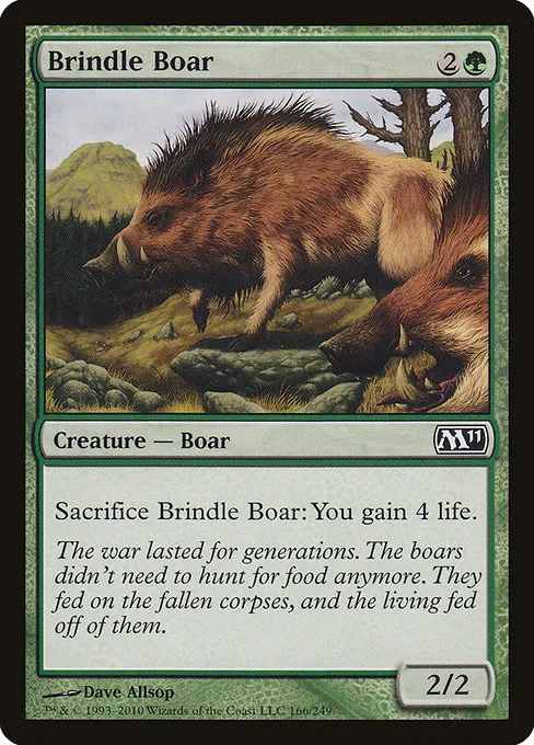 Brindle Boar · Magic 2011 166/249