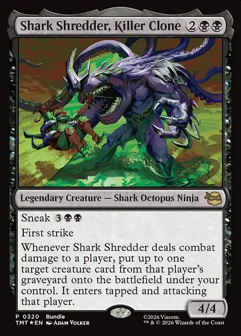 Shark Shredder, Killer Clone · Teenage Mutant Ninja Turtles 320/320
