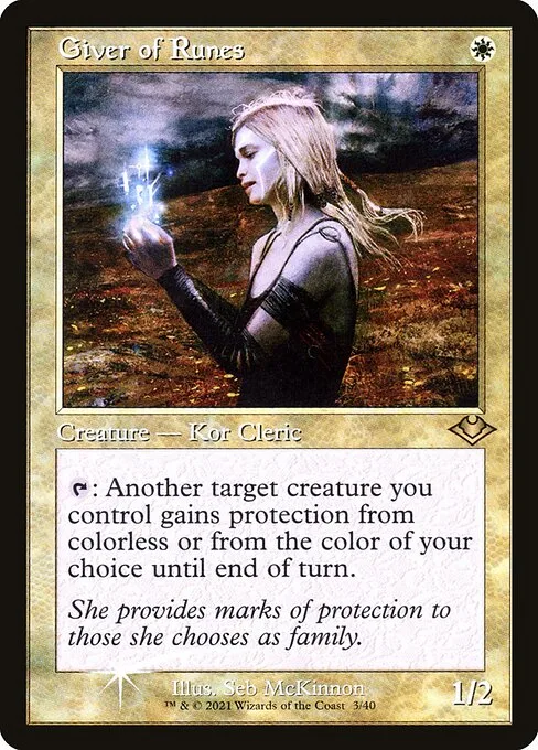 Giver of Runes · Modern Horizons 1 Timeshifts 3/40