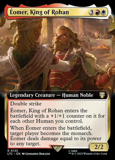 Éomer, King of Rohan · Tales of Middle-earth Commander 135/591
